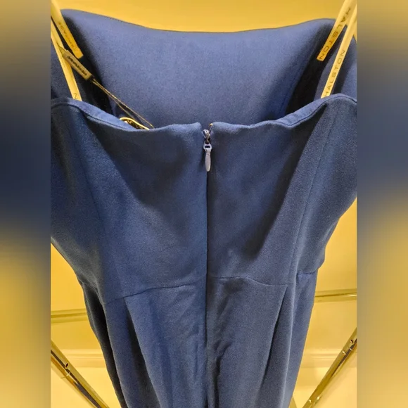 Halston Heritage Cobalt Blue Strapless Dress - Picture 6 of 12